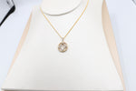 10K Gold Diamond Motif design Pendent 0.20ct