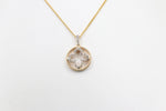 10K Gold Diamond Motif design Pendent 0.20ct