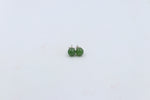 Greenstone Stud Earrings