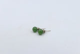 Greenstone Stud Earrings