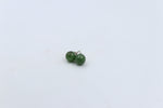 Greenstone Stud Earrings