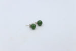 Greenstone Stud Earrings