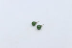 Greenstone Stud Earrings