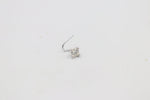 9ct White Gold Genuine Diamond Nose Stud 0.15ct