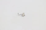 9ct White Gold Genuine Diamond Nose Stud 0.15ct