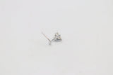 9ct White Gold Genuine Diamond Nose Stud 0.15ct