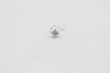 9ct White Gold Genuine Diamond Nose Stud 0.15ct