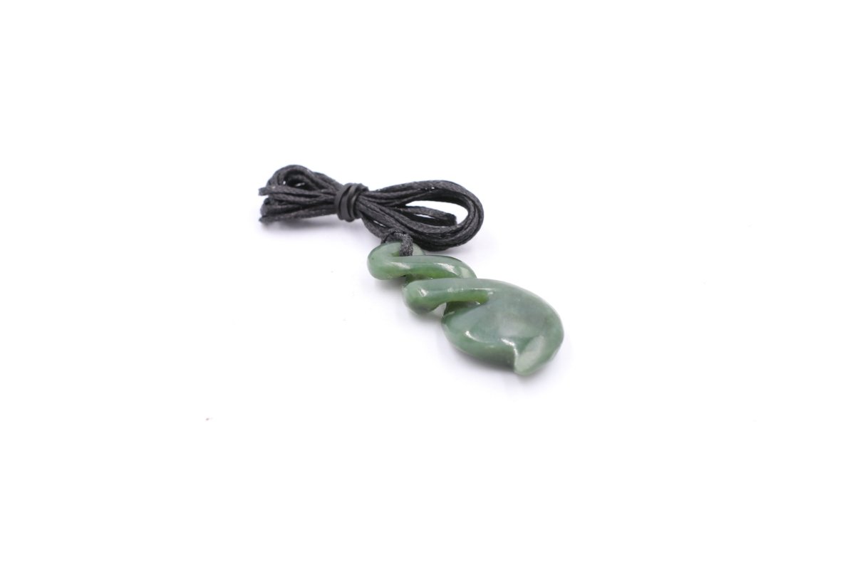 New Zealand Greenstone Twist Tail