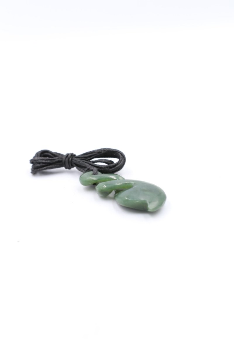 New Zealand Greenstone Twist Tail