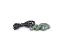 New Zealand Greenstone Twist Tail