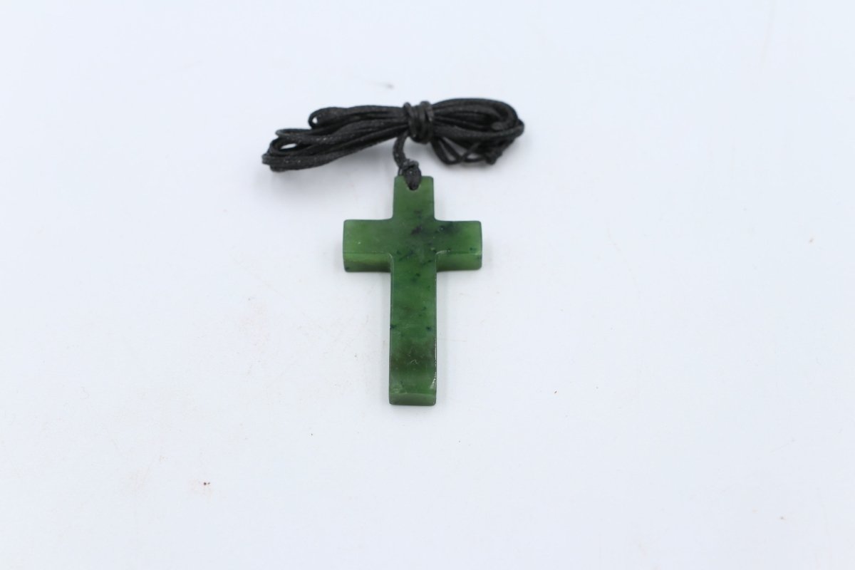 New Zealand Greenstone Cross