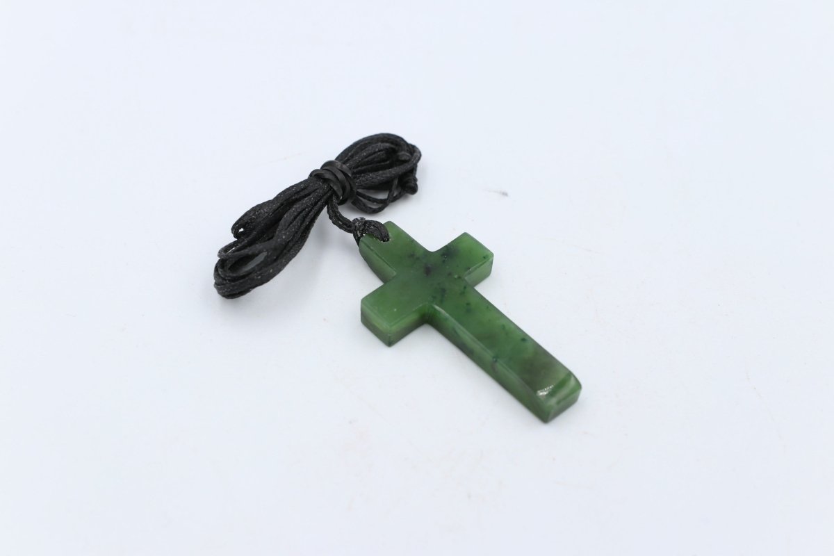 New Zealand Greenstone Cross