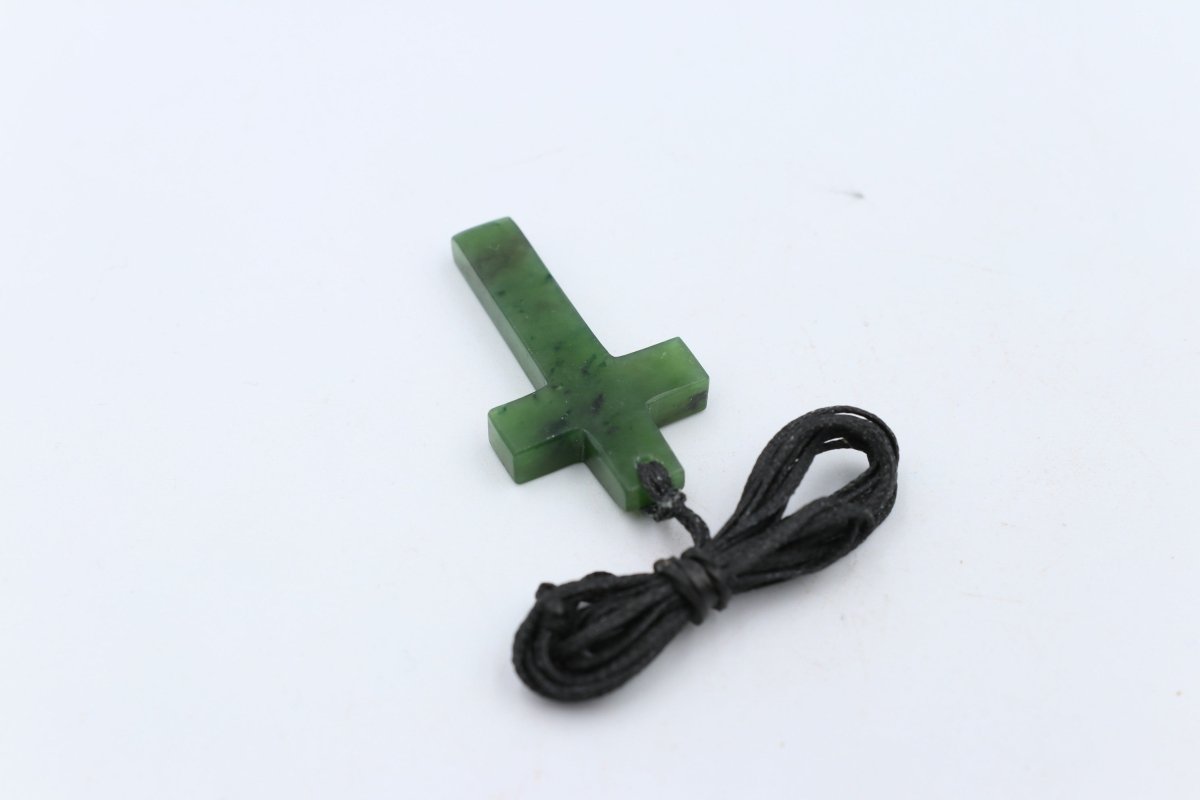 New Zealand Greenstone Cross