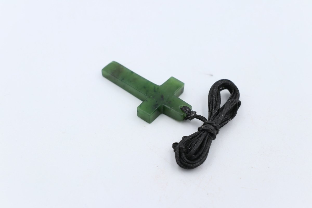 New Zealand Greenstone Cross