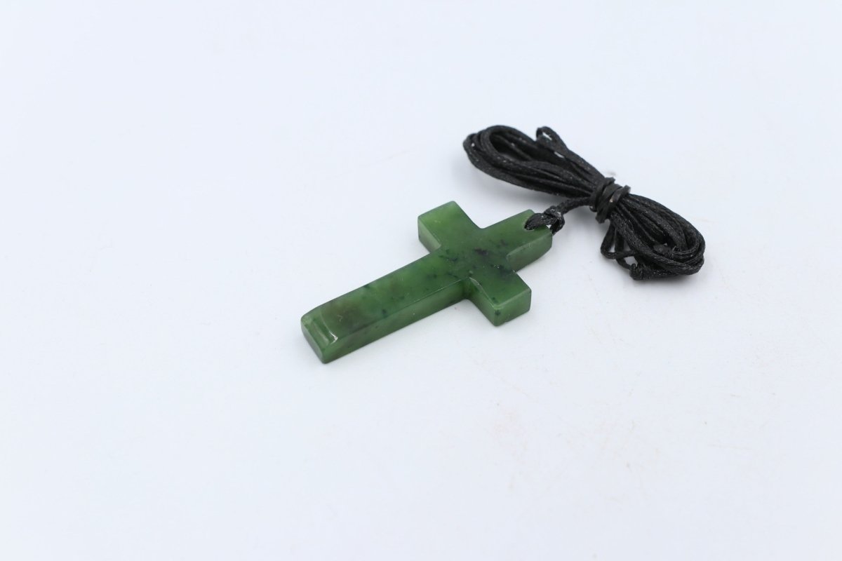 New Zealand Greenstone Cross