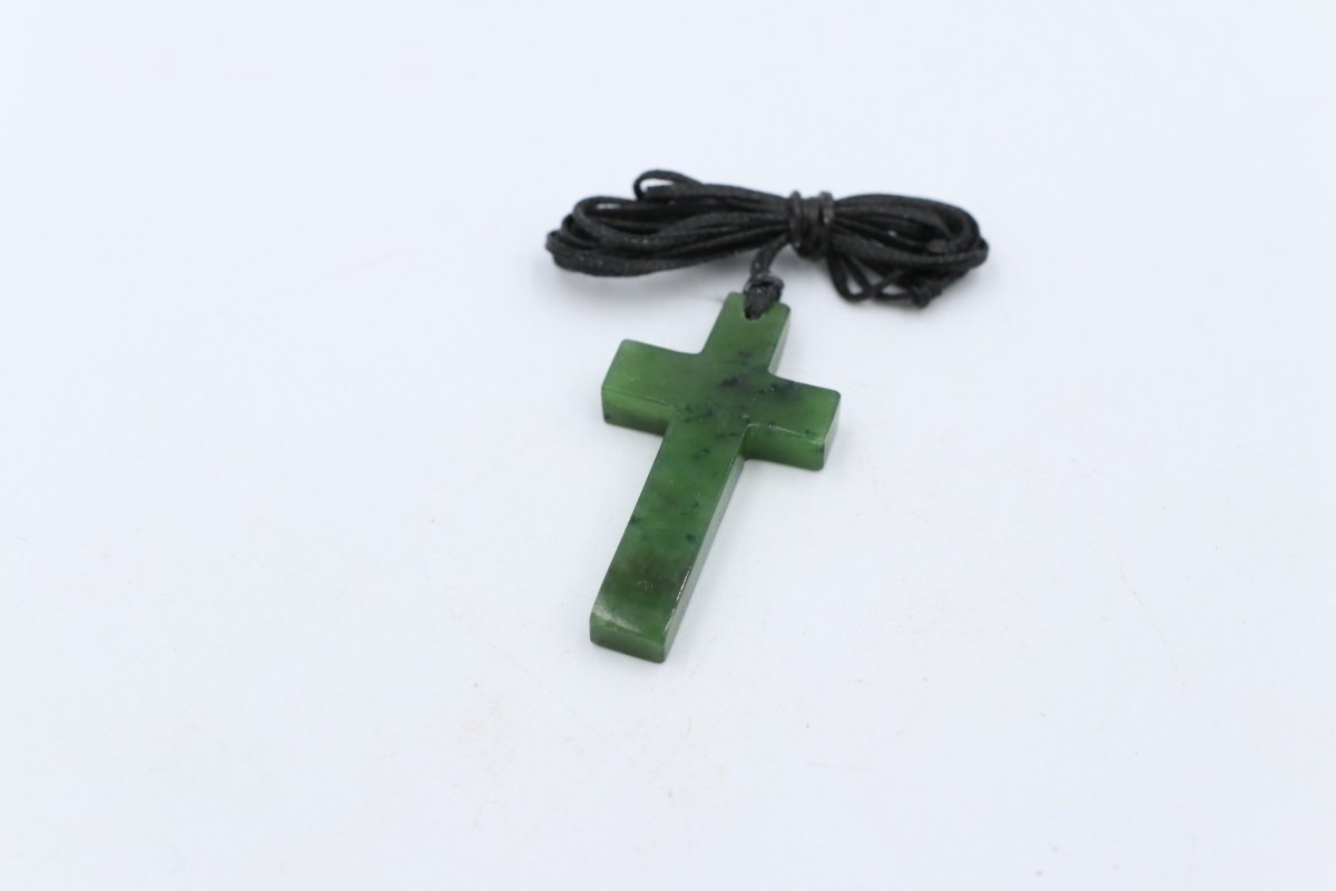 New Zealand Greenstone Cross