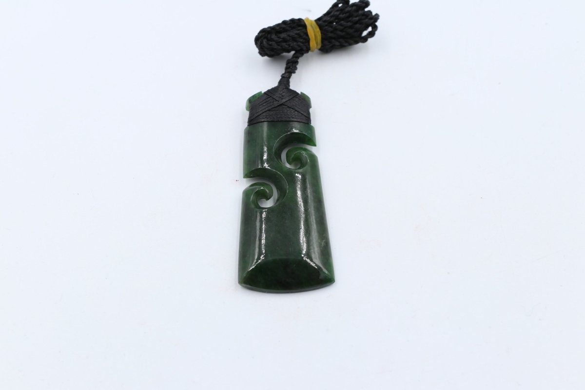 New Zealand Greenstone Toki Koru HPFF75K