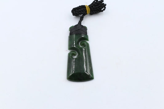 New Zealand Greenstone Toki Koru HPFF75K