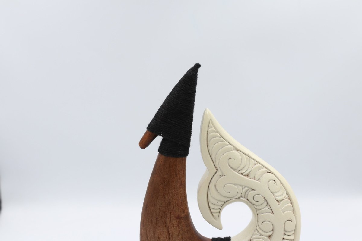 Wooden and Resin Statue Hook
