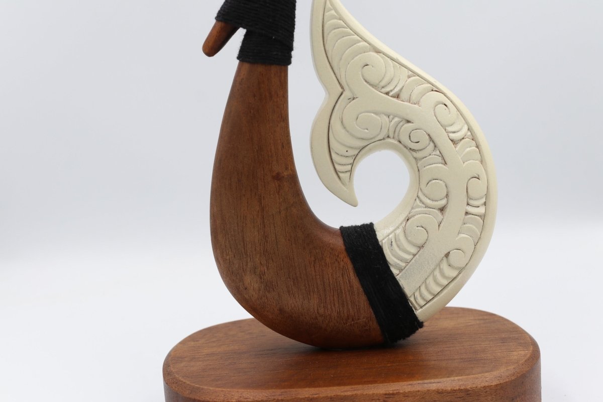Wooden and Resin Statue Hook