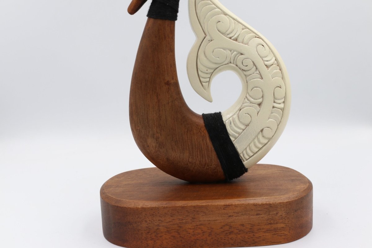 Wooden and Resin Statue Hook