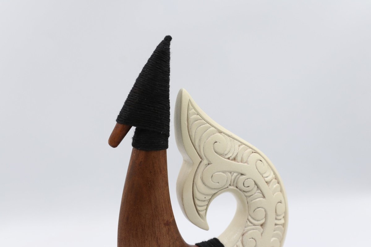 Wooden and Resin Statue Hook