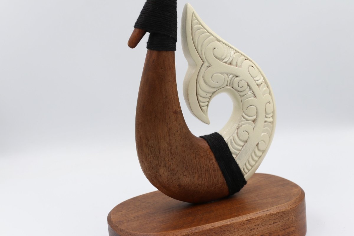 Wooden and Resin Statue Hook