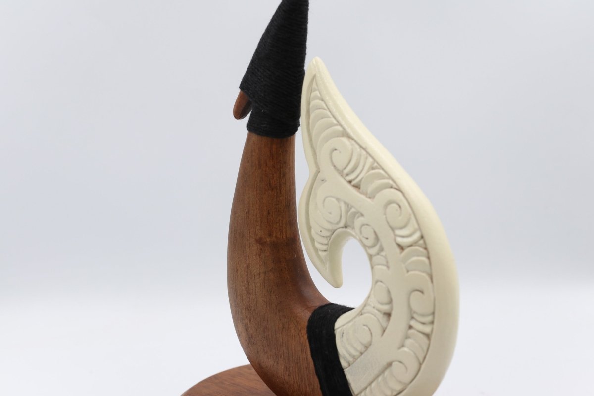Wooden and Resin Statue Hook