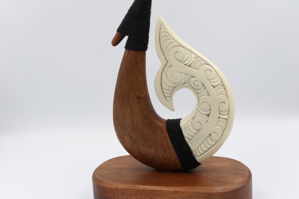 Wooden and Resin Statue Hook