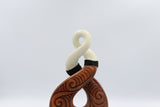 Wooden and Resin Statue Twist