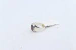 Stg Silver Mens Ring with Triplet Opal