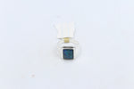 Stg SIlver Mens Opal Ring