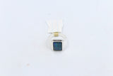Stg SIlver Mens Opal Ring