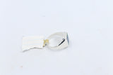 Stg SIlver Mens Opal Ring