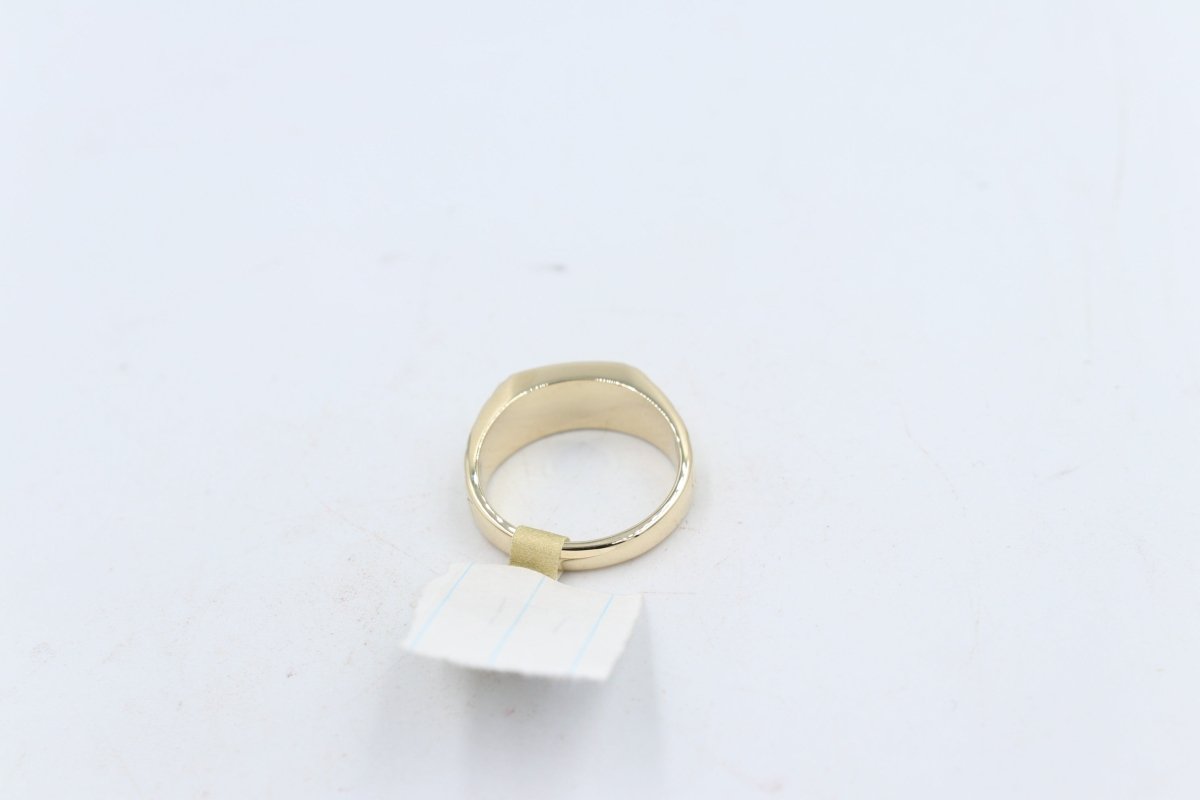 9ct Gold Mens Polished Gents Ring