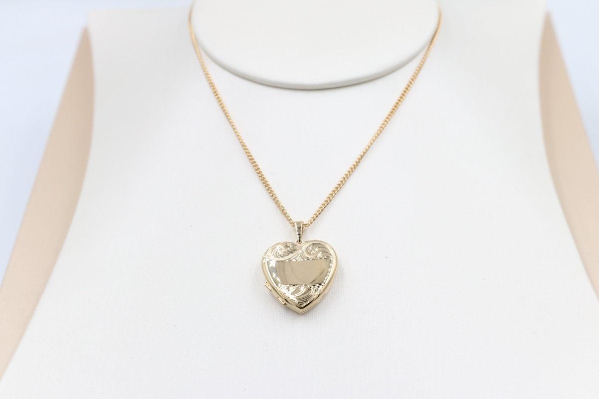 9ct Gold Heart Locket
