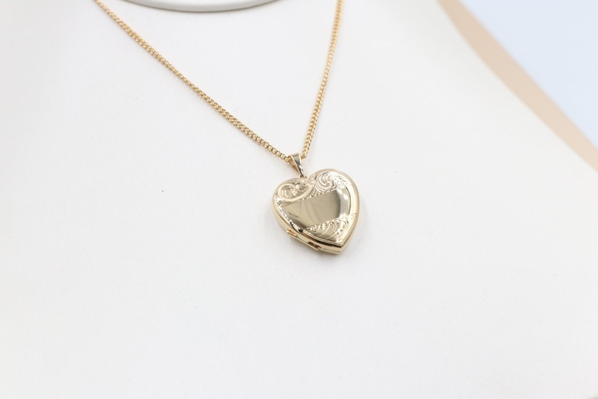 9ct Gold Heart Locket