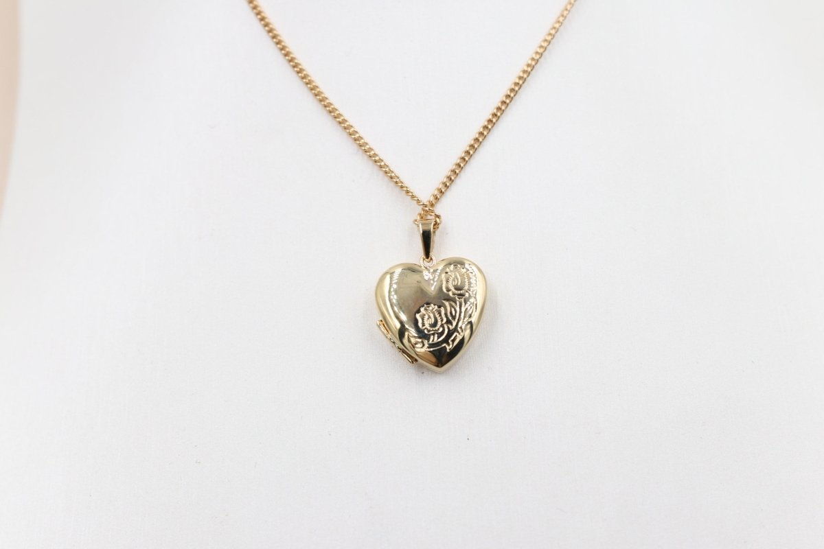9ct Gold Heart Locket