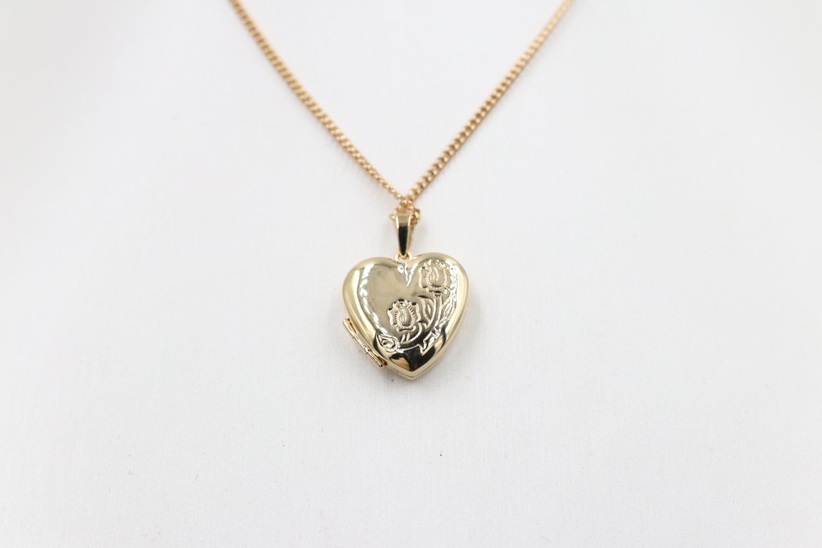 9ct Gold Heart Locket