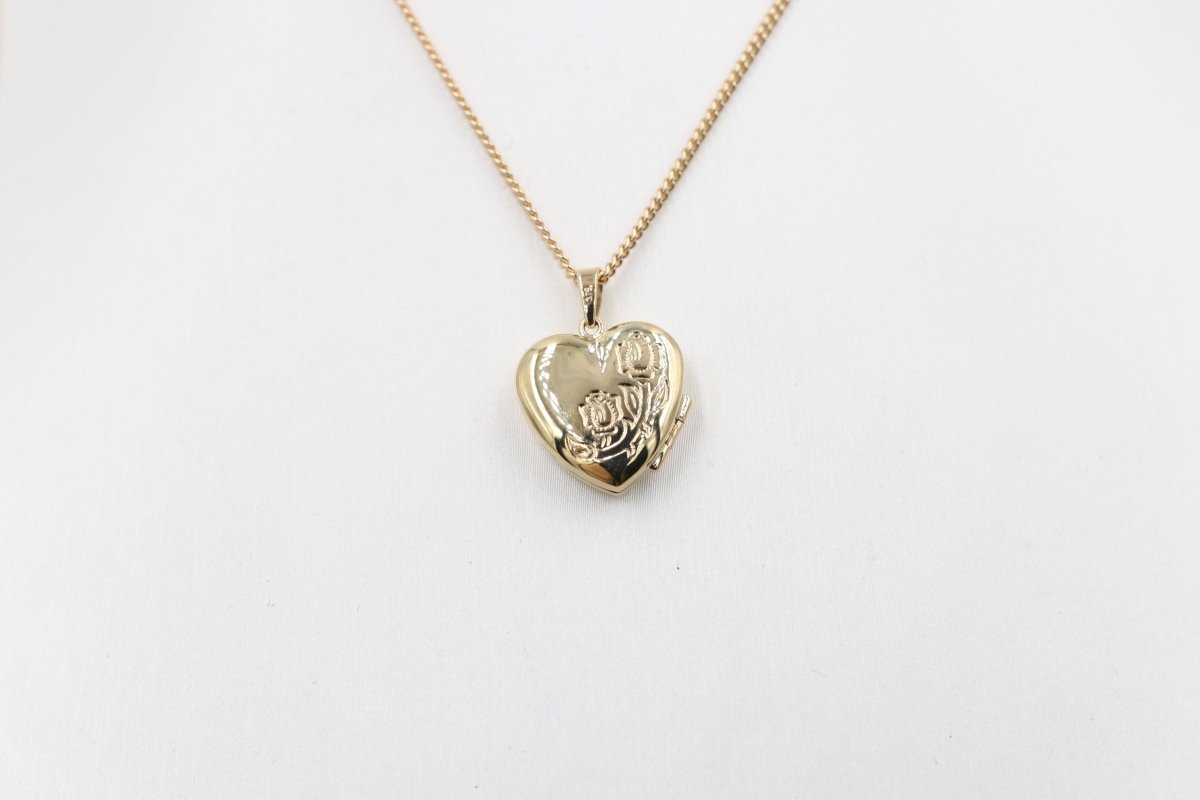9ct Gold Heart Locket