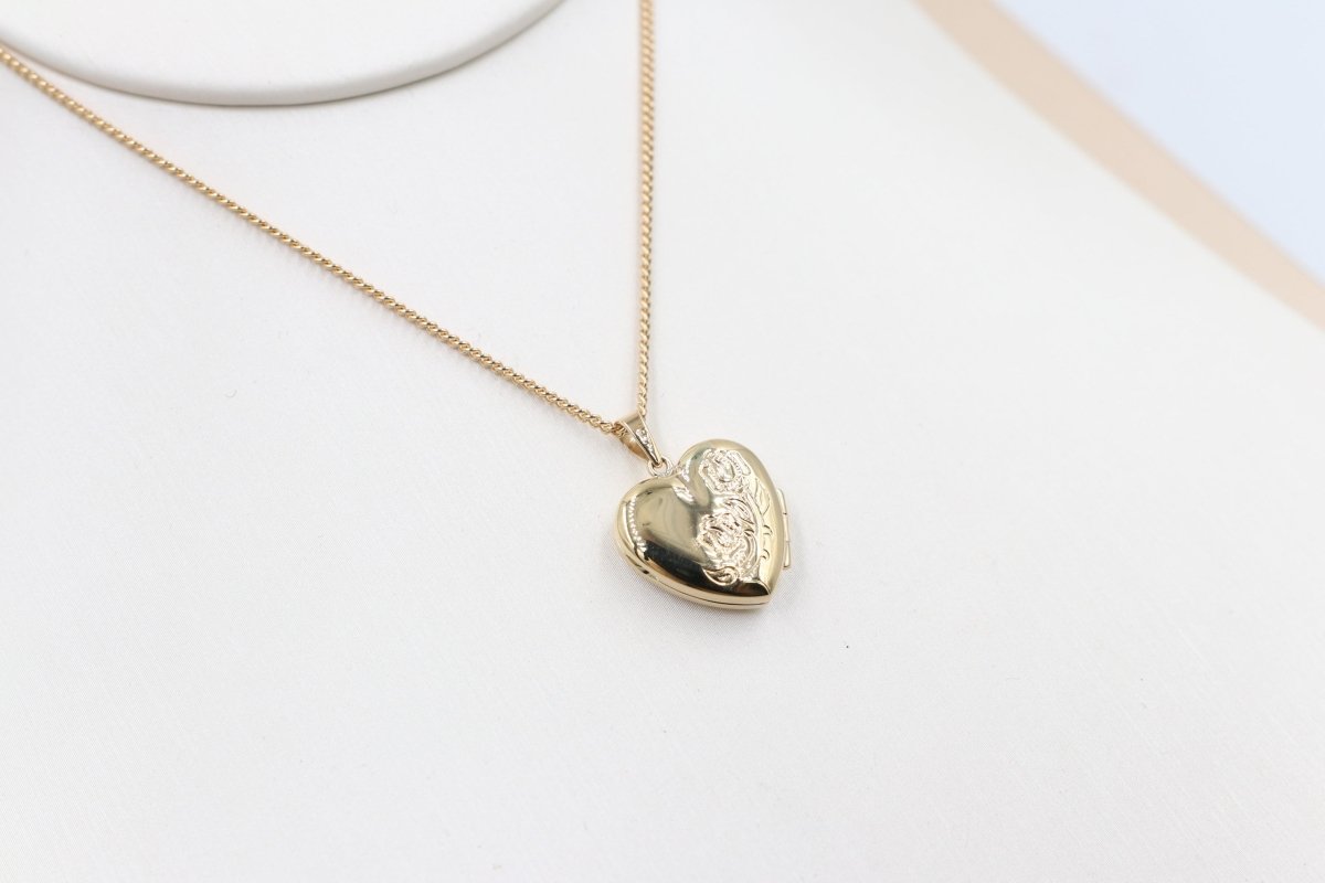 9ct Gold Heart Locket