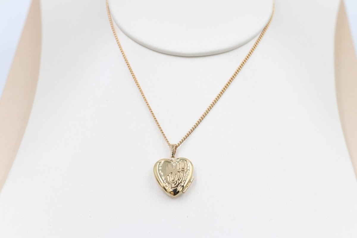 9ct Gold Heart Locket
