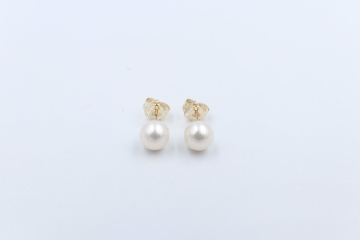 9ct Gold Fresh water Pearl Earrings