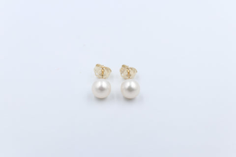 9ct Gold Fresh water Pearl Earrings