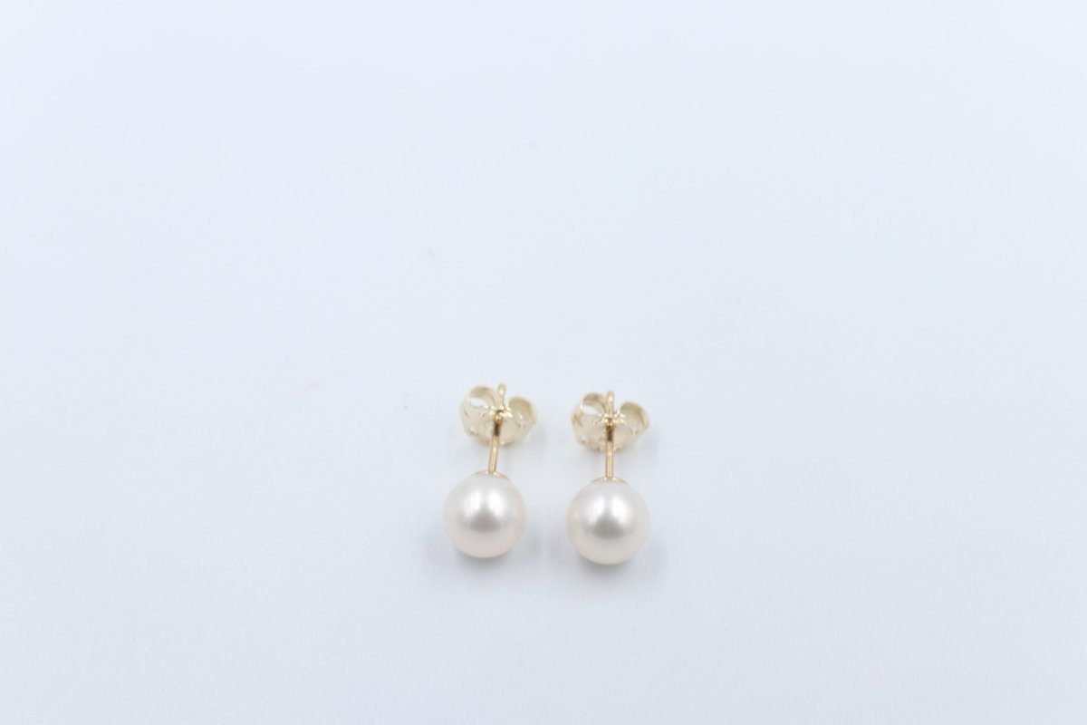 9ct Gold Fresh water Pearl Earrings