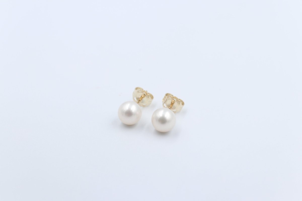 9ct Gold Fresh water Pearl Earrings