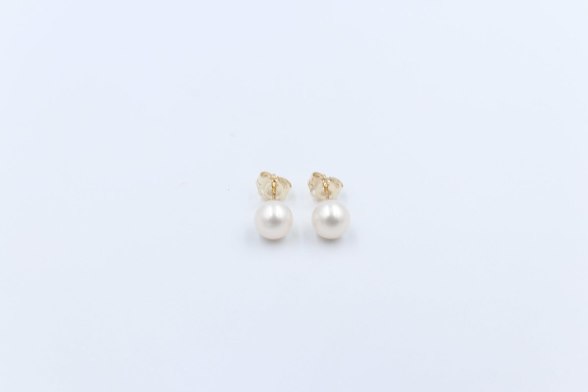 9ct Gold Fresh water Pearl Earrings