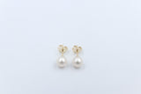 9ct Gold Fresh water Pearl Earrings