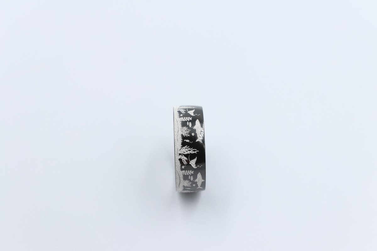 Zirconium Underwater design ring HR5094/8