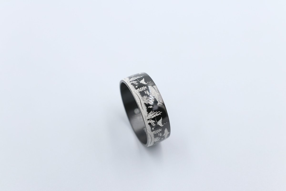 Zirconium Underwater design ring HR5094/8